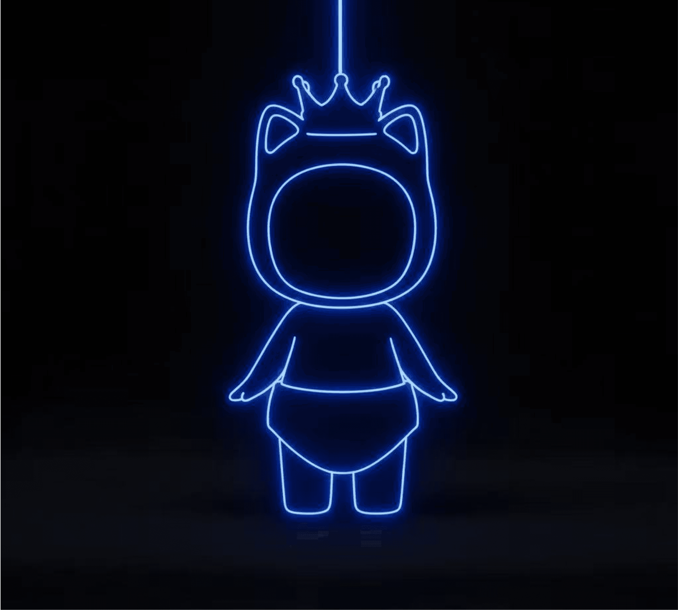 Glowing Character